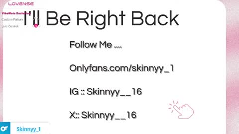 Skinnyy   online show from 04/11/26, 05:34