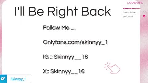 Skinnyy   online show from 04/27/26, 06:55