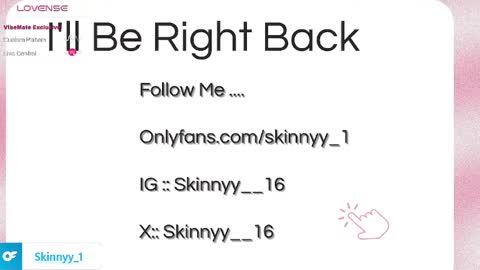 Skinnyy   online show from 05/17/26, 05:38