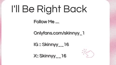 Skinnyy   online show from 05/19/26, 06:31
