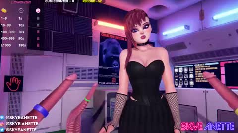 SkyeAnette online show from 12/29/24, 02:17