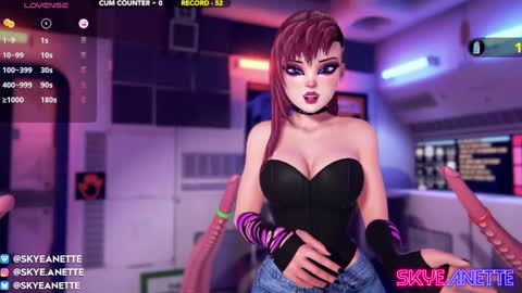 SkyeAnette online show from 02/07/25, 02:08