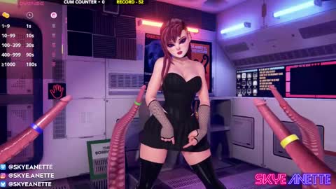 SkyeAnette online show from 02/23/25, 02:18