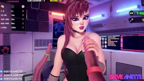 SkyeAnette online show from 03/01/25, 02:15