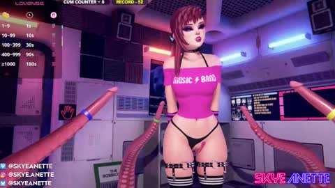 SkyeAnette online show from 03/08/25, 02:12