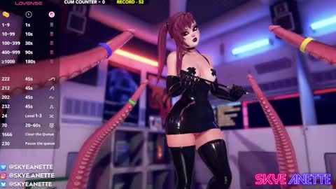 SkyeAnette online show from 09/13/25, 01:05