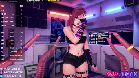 SkyeAnette online show from 09/21/25, 01:18