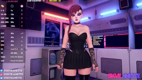 SkyeAnette online show from 09/26/25, 01:09