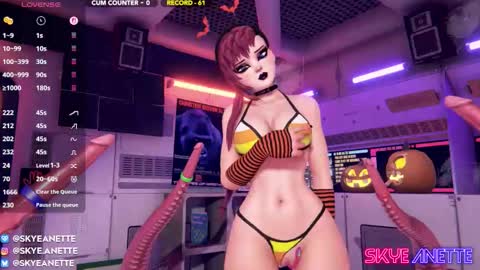 SkyeAnette online show from 10/10/25, 01:26