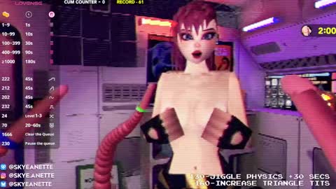 SkyeAnette online show from 10/12/25, 01:15