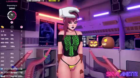 SkyeAnette online show from 10/20/25, 01:17