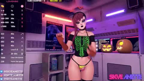 SkyeAnette online show from 10/25/25, 01:13