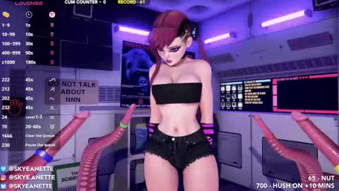 SkyeAnette online show from 11/29/25, 02:14