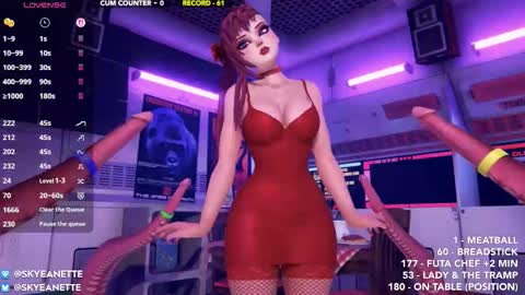 SkyeAnette online show from 02/13/26, 02:18