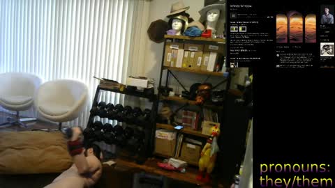 Snapshot of sunshinestreak chatting on 04/07/26, 06:41 im not actually a man my pronouns are theythem online show from 04/07/26, 06:41