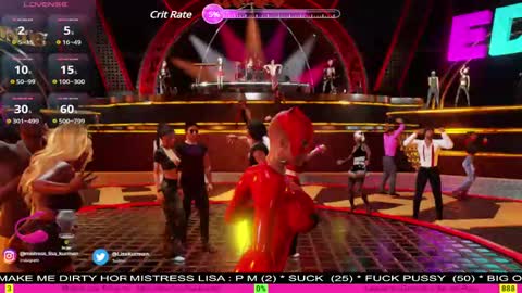 Snapshot of systaime chatting on 01/07/25, 08:42 MISTRESS LISA FIRST 3DXCHAT CAMGIRL 3dxchat anime gaming mistress domina online show from 01/07/25, 08:42