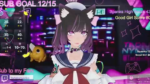 Tadako Nyanko online show from 04/15/26, 03:08