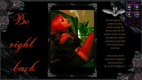 Snapshot of taste_of_grace chatting on 03/07/25, 08:22 join my onlyfans Telegram channel online show from 03/07/25, 08:22