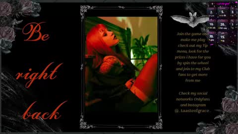 Snapshot of taste_of_grace chatting on 03/12/25, 07:06 join my onlyfans Telegram channel online show from 03/12/25, 07:06