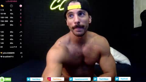 Snapshot of theccboysxxx chatting on 09/27/25, 04:17 The CC Boys Travis Connor Paul Codi online show from 09/27/25, 04:17