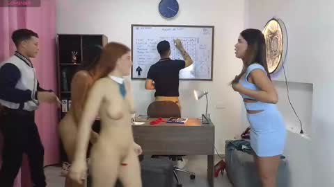 Snapshot of thegobletoffire chatting on 01/08/25, 11:41 Ncole Emily Calvin and Pepe online show from 01/08/25, 11:41