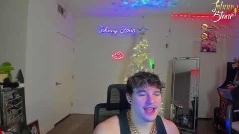 Snapshot of thejohnnystone chatting on 12/22/24, 01:23 Johnny Stone online show from 12/22/24, 01:23