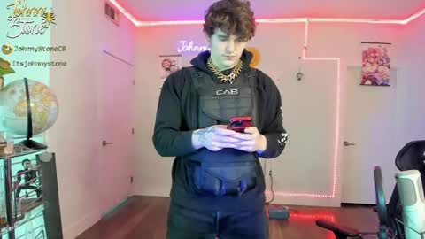 Snapshot of thejohnnystone chatting on 03/08/25, 12:55 Johnny Stone online show from 03/08/25, 12:55