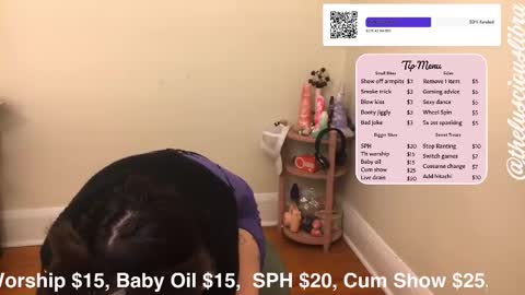 Snapshot of thelusciouslibra chatting on 12/01/25, 10:48 thelusciouslibra online show from 12/01/25, 10:48