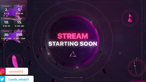 Camila online show from 02/01/25, 04:00