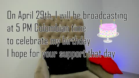 Snapshot of tiago_hannah chatting on 04/26/26, 08:34 carolina online show from 04/26/26, 08:34