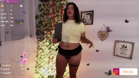 Snapshot of tich__ chatting on 01/22/25, 12:06 TICH online show from 01/22/25, 12:06