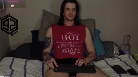 Snapshot of tommy_sins92 chatting on 10/31/25, 09:38 Tommy Sins online show from 10/31/25, 09:38