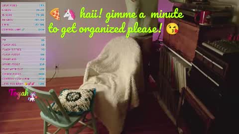 Toyah Tiptree online show from 01/18/26, 08:40