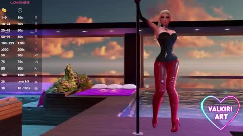 valkiriart online show from 02/03/25, 05:35