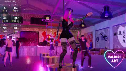 valkiriart online show from 02/16/25, 10:32