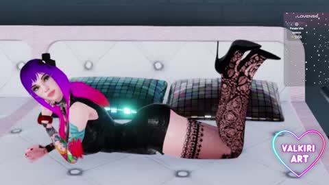 valkiriart online show from 02/17/25, 01:36