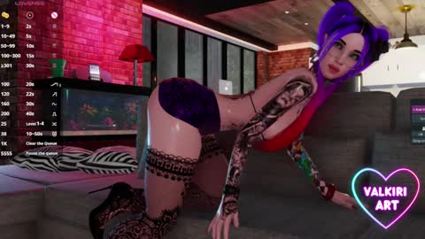 valkiriart online show from 02/20/25, 05:01