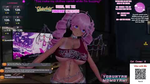 Snapshot of vegancatofficial chatting on 10/04/25, 02:53 Vegan catVR online show from 10/04/25, 02:53