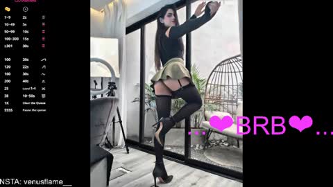 Snapshot of venus_flame chatting on 06/17/26, 11:45 VENUS online show from 06/17/26, 11:45