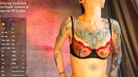 Lady or Goddess Vespera online show from 11/29/25, 09:29