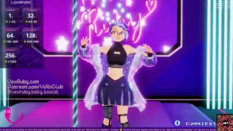 Snapshot of vexruby chatting on 11/02/25, 12:02 Vex Ruby online show from 11/02/25, 12:02