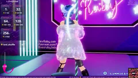 Snapshot of vexruby chatting on 11/16/25, 01:11 Vex Ruby online show from 11/16/25, 01:11