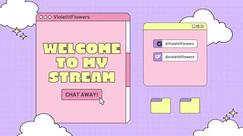 Violet Flowers online show from 01/12/26, 03:56