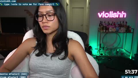 Snapshot of violishh chatting on 01/10/25, 03:29 follow me on twitter violishh and ig violishh  online show from 01/10/25, 03:29