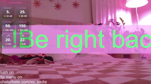 Snapshot of xo_sadie chatting on 01/14/25, 07:06 Xo Sadie online show from 01/14/25, 07:06