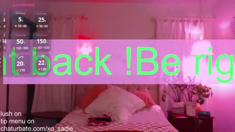 Snapshot of xo_sadie chatting on 02/02/25, 07:52 Xo Sadie online show from 02/02/25, 07:52