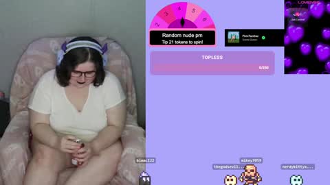 Snapshot of xonerdykitty chatting on 01/30/25, 04:48 Nerdykitty online show from 01/30/25, 04:48