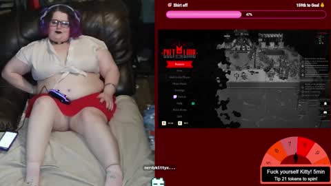 Snapshot of xonerdykitty chatting on 02/15/26, 07:51 Nerdykitty online show from 02/15/26, 07:51