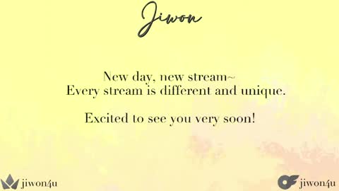 J i w o n   online show from 06/05/26, 09:20