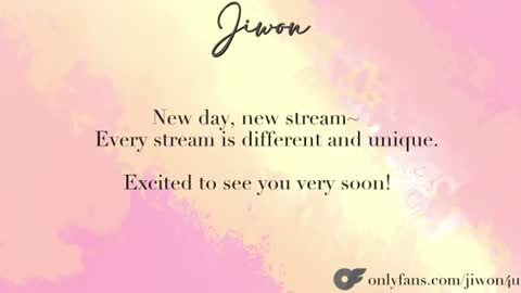 J i w o n   online show from 06/28/26, 08:15